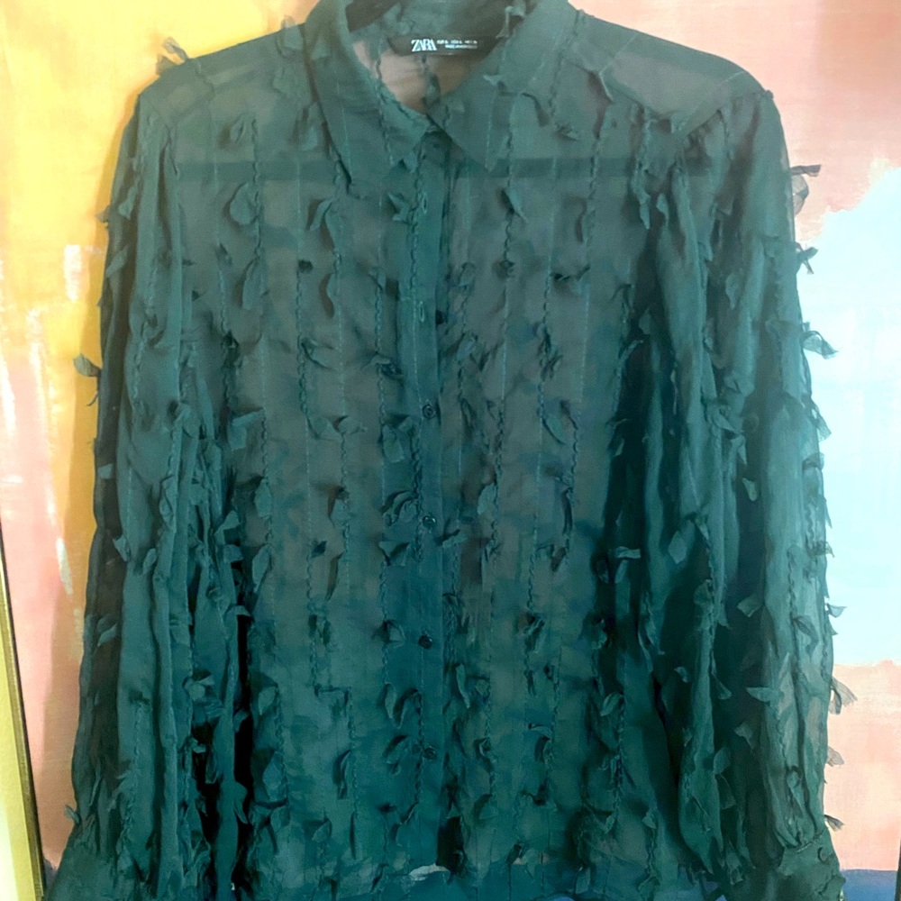 Zara shirt size L NWT